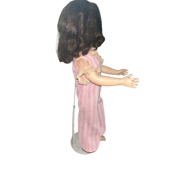 Vintage Walker Doll FairyLand Toy Prod. Composition Sleepy Eye in pink outfit - Picture 4 of 16